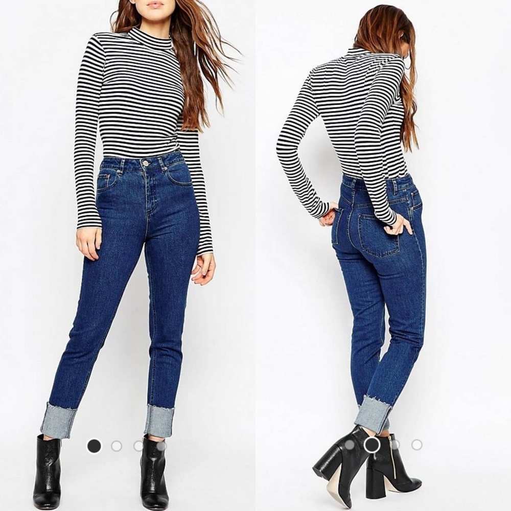 ASOS High Waisted Mom Jeans